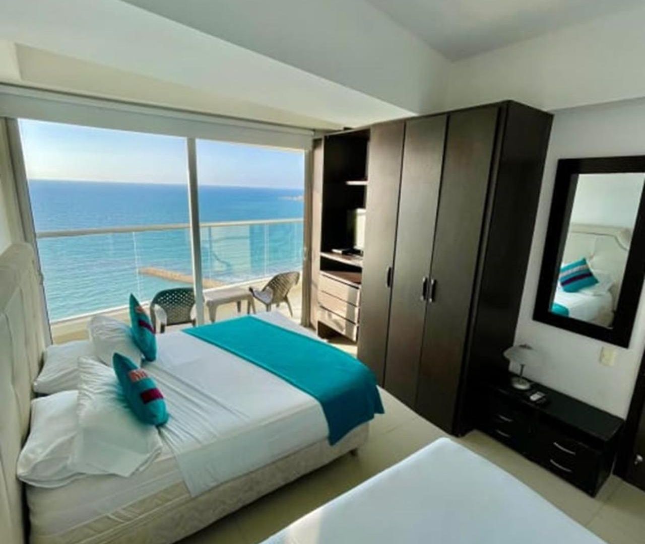 1pe-al De 1 Alcoba Frente Al Mar Con Aire Acondicionado, Piscina Y Wifi Apartamento Cartagena