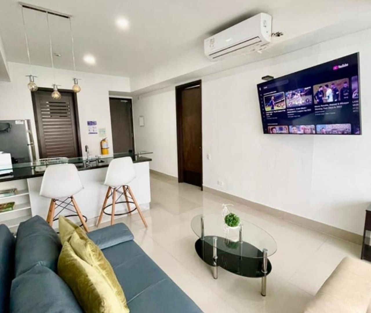 Apartamento 1pe-al De 1 Alcoba Frente Al Mar Con Aire Acondicionado, Piscina Y Wifi Cartagena